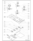 Схема №1 GH 100 S/01 600.947.17 с изображением Затычка для духового шкафа Whirlpool 481244039646