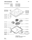 Схема №1 531V-W с изображением Горелка для электропечи Aeg 8996613311233