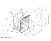 Схема №1 VVD55W00EU с изображением Панель управления для посудомойки Bosch 00742822