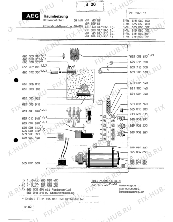 Взрыв-схема посудомоечной машины Aeg WAERMESP WSP 60 - Схема узла Section2