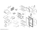 Схема №1 KDN42BL312 REFRIGERADOR BOSCH ECO-TT423 IXL 220V/50HZ (CHILE) с изображением Дверь для холодильника Bosch 00715977