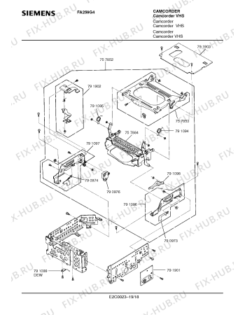 Схема №3 FA266G4 с изображением Транзистор для видеотехники Siemens 00739863