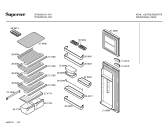 Схема №1 5FS242E с изображением Панель для холодильника Bosch 00299443