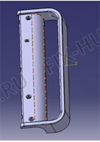 Большое фото - Рукоятка для холодильника Electrolux 2144476039 в гипермаркете Fix-Hub