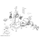 Схема №2 MUM47Z1 ProfiMixx 47 microtronic с изображением Панель для кухонного комбайна Bosch 00482112