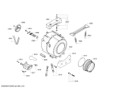 Схема №2 KWF51205 с изображением Ручка для стиральной машины Bosch 00653723