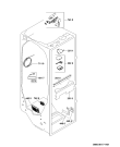 Схема №3 BCD501E6SSD с изображением Затычка для холодильной камеры Whirlpool 480132100676