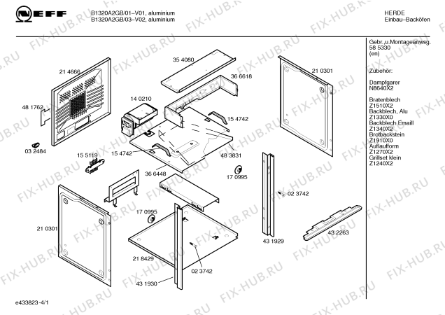 Схема №2 B1320A2GB с изображением Ручка двери для плиты (духовки) Bosch 00366897