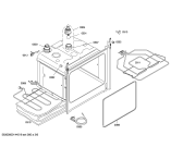 Схема №1 CF430250S с изображением Панель управления для электропечи Bosch 00678282