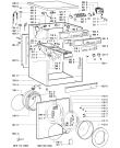 Схема №1 WA 2351 P/WS-E с изображением Обшивка для стиралки Whirlpool 481245219674