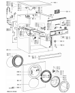 Схема №1 AWO/D 7728 с изображением Декоративная панель для стиральной машины Whirlpool 480111104321