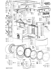 Схема №1 707 MT/CM с изображением Клавиша для стиралки Whirlpool 481241029174