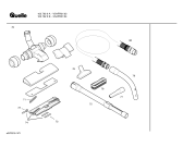 Схема №1 VS4PR01 102.792 9 B с изображением Толкатель для мини-пылесоса Bosch 00153070