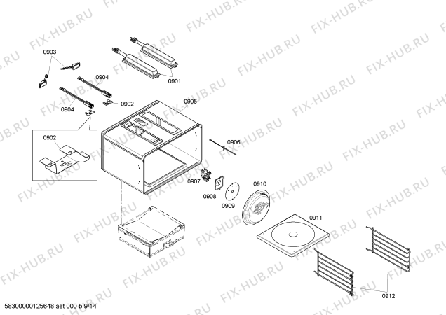 Схема №4 PRG364EDG с изображением Переключатель для плиты (духовки) Bosch 00609110