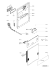 Схема №1 ADG 7500 WH с изображением Панель для посудомоечной машины Whirlpool 481290508777