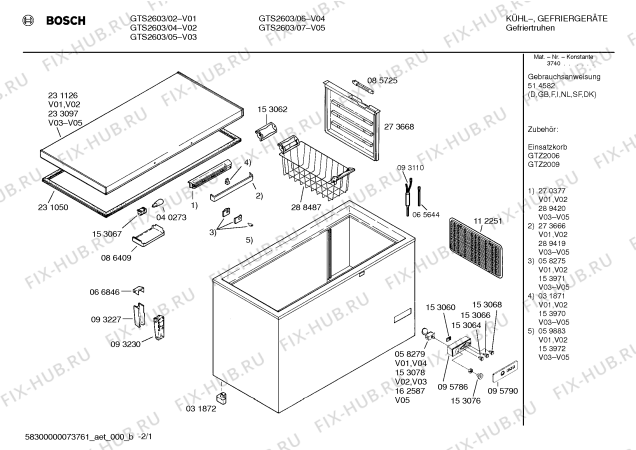 Схема №1 GTS8001 с изображением Крышка для холодильной камеры Bosch 00233097