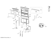 Схема №1 LD97AA670 Siemens с изображением Рамка для электровытяжки Siemens 00689599