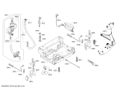 Схема №2 S51T65X5RU с изображением Передняя панель для посудомойки Bosch 00744712