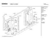 Схема №1 EB388210 с изображением Дверь для плиты (духовки) Bosch 00212842