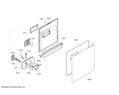 Схема №1 SGU55M72SK с изображением Изоляционная поверхность для посудомоечной машины Bosch 00666096