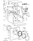 Схема №1 AWO 12763/1 с изображением Обшивка для стиралки Whirlpool 481245215385