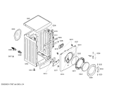 Схема №1 WM10E410TR с изображением Силовой модуль для стиралки Siemens 00640878