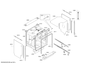 Схема №2 DF260164 с изображением Передняя панель для посудомойки Bosch 11021072
