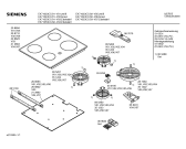 Схема №1 EK71043CC с изображением Стеклокерамика для плиты (духовки) Siemens 00208710