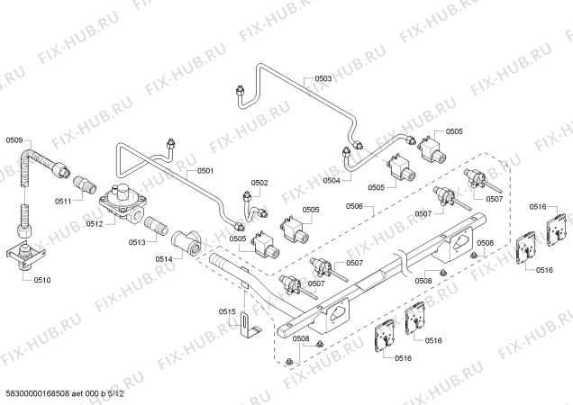 Схема №1 PRL364JDG с изображением Кабель для духового шкафа Bosch 00623652