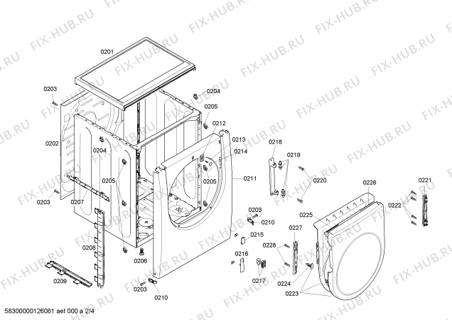 Схема №1 WTXD5321US ultraSense с изображением Кабель для электросушки Bosch 00421681