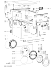 Схема №1 PFL 1210 с изображением Модуль (плата) для стиралки Whirlpool 480111100323