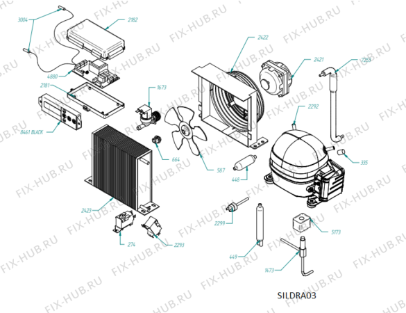 Схема №1 KCBIX 60600 с изображением Гидрошланг для холодильной камеры Whirlpool 482000099862