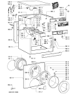 Схема №1 AWO 1400 NL с изображением Обшивка для стиральной машины Whirlpool 481245214931