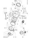 Схема №1 AWG 853/1 OS с изображением Винтик для стиралки Whirlpool 481221458183