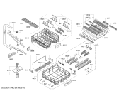 Схема №1 SMS69U78TW Super silence с изображением Передняя панель для посудомойки Bosch 00749615