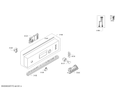 Схема №3 SPI25CS00E, SilencePlus с изображением Передняя панель для посудомоечной машины Bosch 11025197