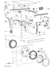 Схема №1 WAK 4350 W с изображением Обшивка для стиральной машины Whirlpool 480111104905