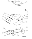 Схема №1 UD514IX (F096692) с изображением Ящичек для духового шкафа Indesit C00506885