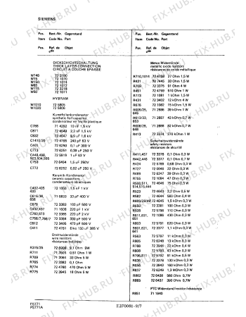 Схема №2 FV7837 с изображением Модуль для телевизора Siemens 00752260