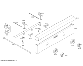 Схема №2 PB30BS с изображением Крышка для духового шкафа Bosch 00494327