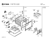 Схема №1 P1PC7687P с изображением Ручка конфорки для духового шкафа Bosch 00171131