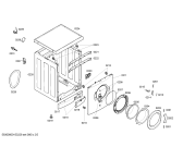 Схема №1 WVG24566TI с изображением Дисплейный модуль для стиралки Bosch 00609406