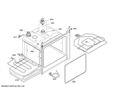 Схема №2 HB4BY56 с изображением Панель управления для плиты (духовки) Bosch 00667486