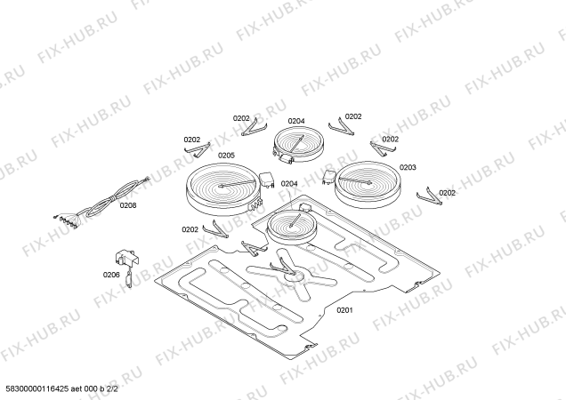 Схема №1 4ET610XP Vitro lynx tc inox 4r с изображением Инструкция по эксплуатации для духового шкафа Bosch 00696383