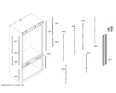 Схема №2 RY492504, Gaggenau с изображением Вставная полка для холодильной камеры Bosch 11025121