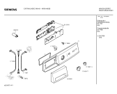 Схема №1 WXM140GB SIEMENS EXTRAKLASSE XM 140 с изображением Панель управления для стиральной машины Siemens 00360766