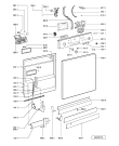 Схема №1 ADP 7331 IX с изображением Электропитание для посудомоечной машины Whirlpool 481238128075