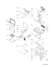 Схема №1 AKP 609/WH/01 с изображением Обшивка для плиты (духовки) Whirlpool 481945358338