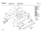 Схема №1 HU33020 с изображением Панель для духового шкафа Siemens 00273213