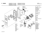Схема №1 HMG8560FB с изображением Панель управления для свч печи Bosch 00288296